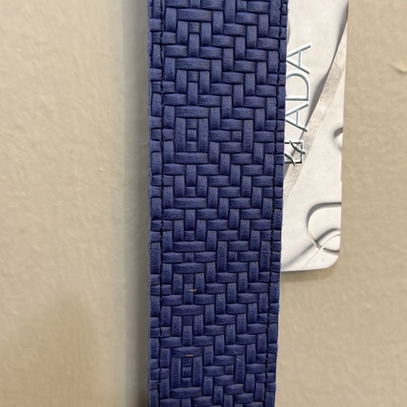 ADA Collection JOSIE LEATHER BELT Double Ring Belt - Picture 9 of 12